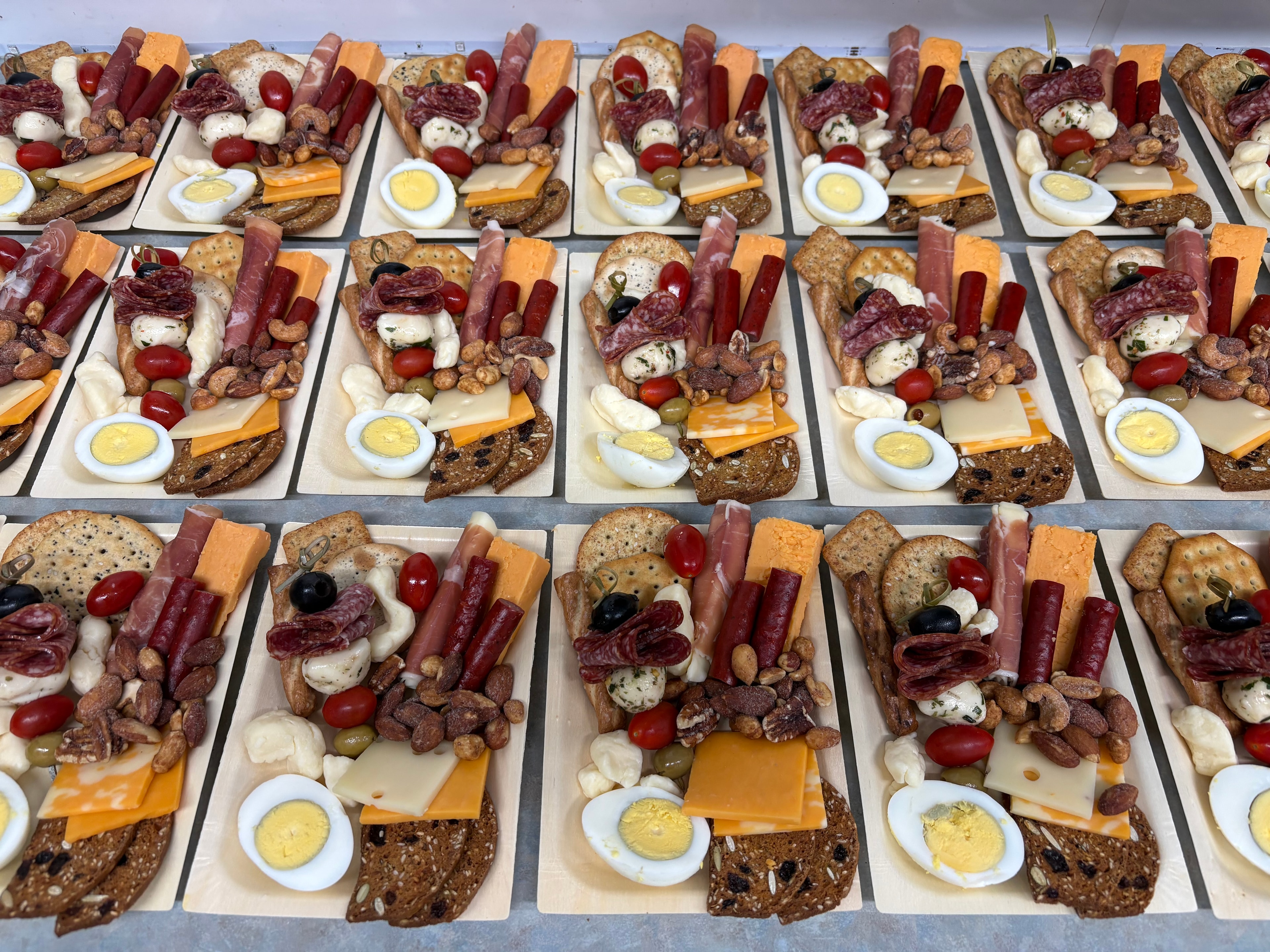 Charcuterie board and grazing table